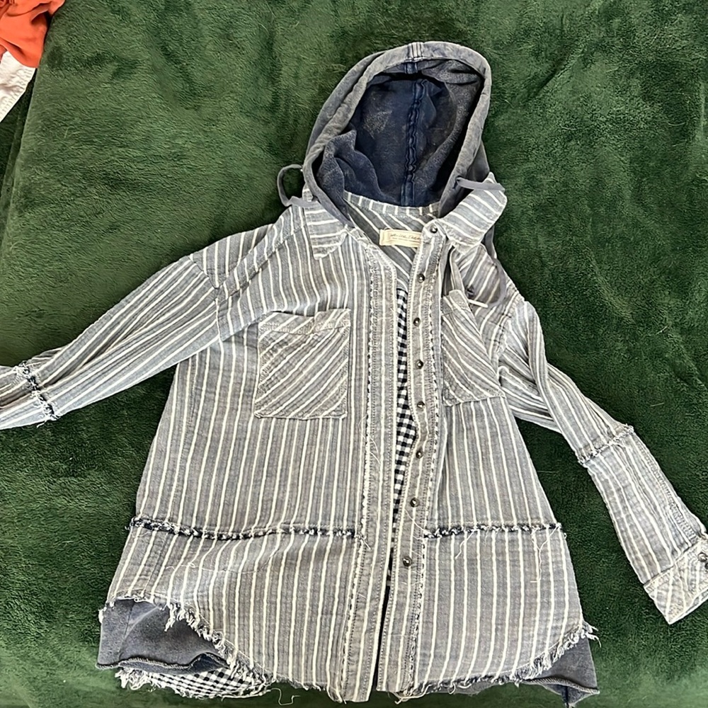 Free People Hooded Jacket